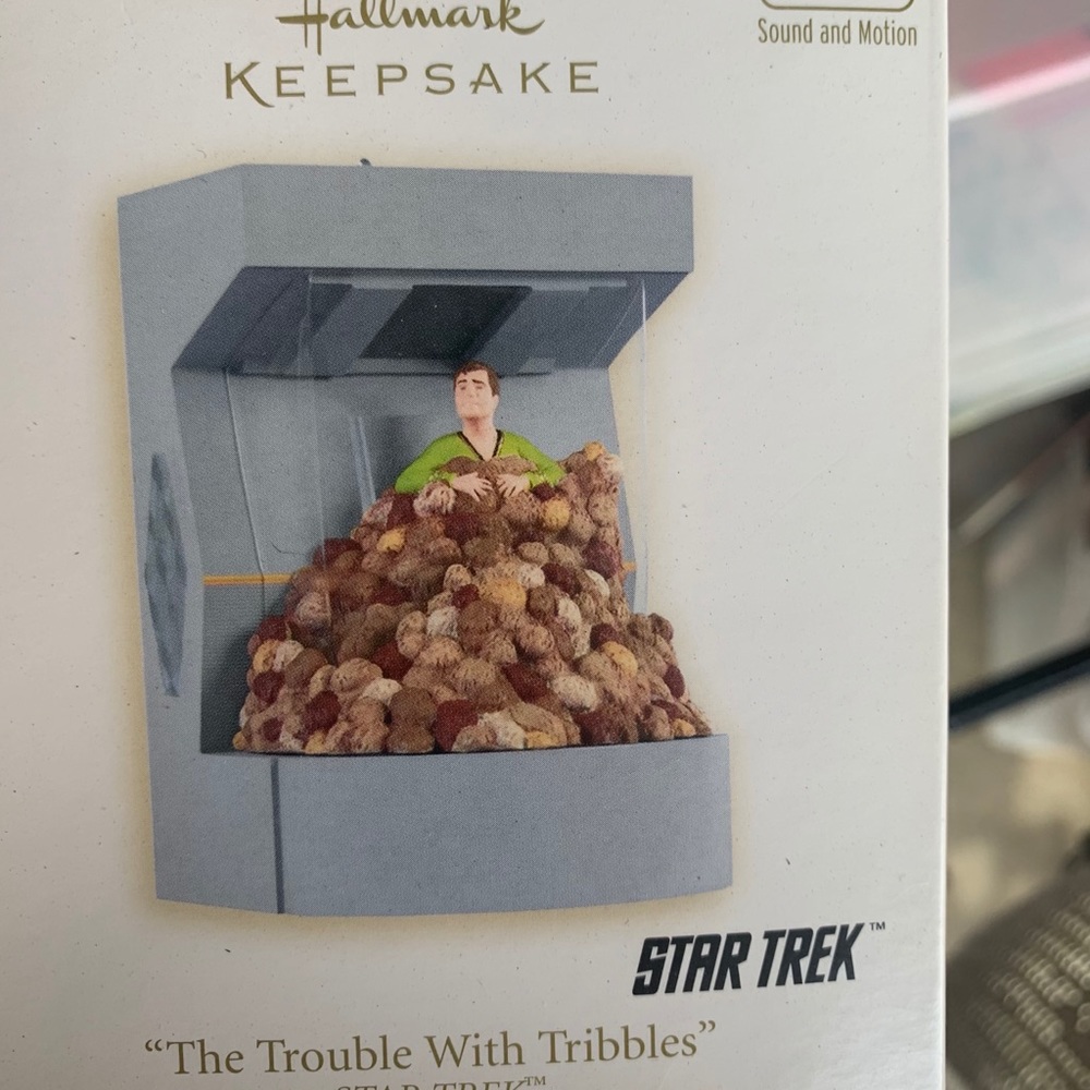 Hallmark orn Star Trek the trouble w tribbles